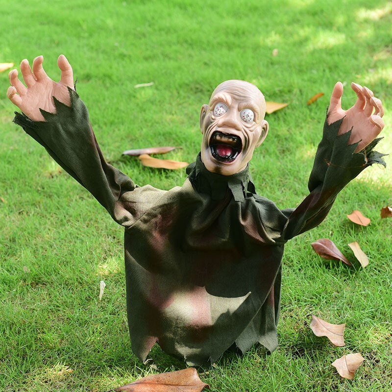 π₯π₯π₯(πEarly Halloween Sale 50% OFF )Swing Ghost Voice Control Decorative Props