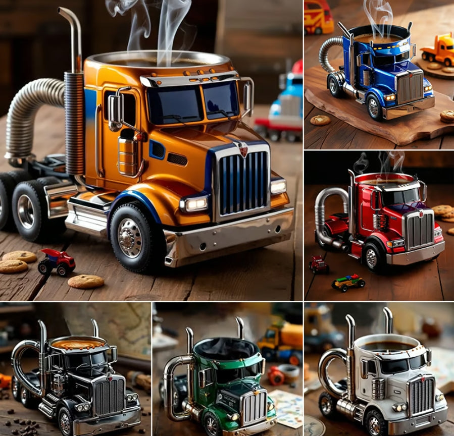 ð¥Handmade truck coffee mug