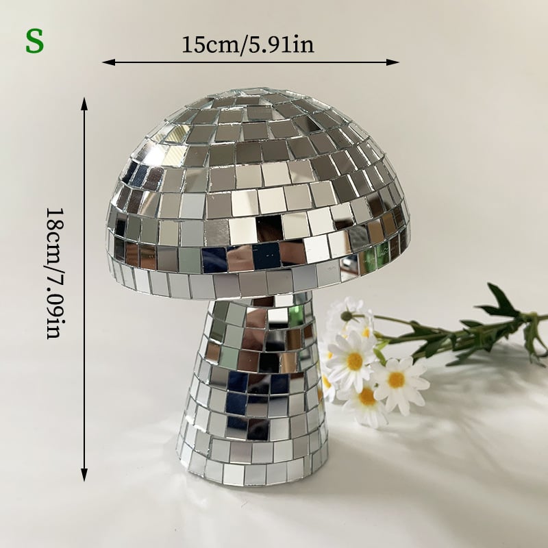 Last Day 49%OFF🍄Mushroom Disco Mirror Glitter Ball