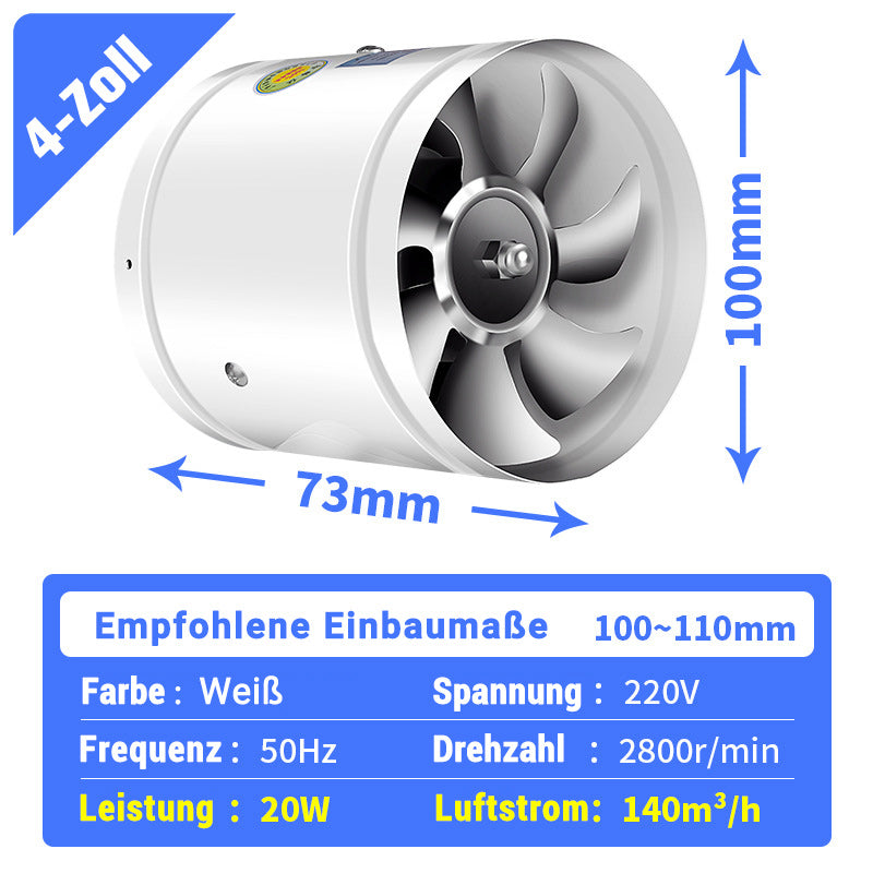 đŸ”¥Suitable for multiple scenarios - high-speed, high-power, super-strong suction and silent exhaust fan