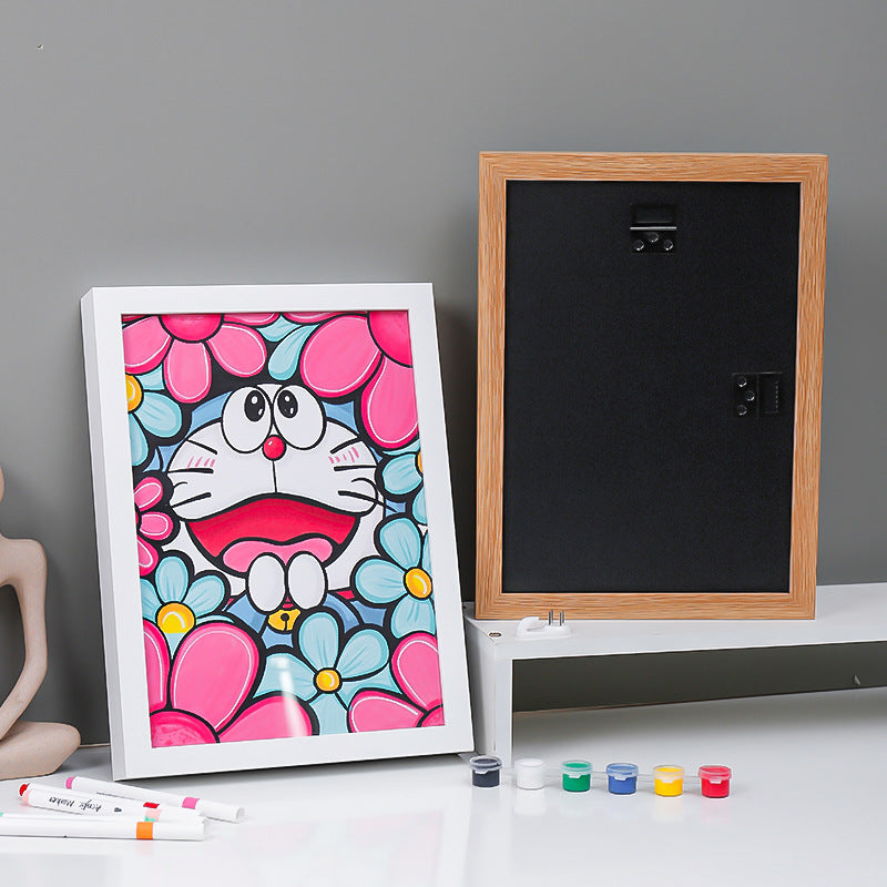 š„This week's hot saleš„Children's drawing magnetic absorption storage picture frame