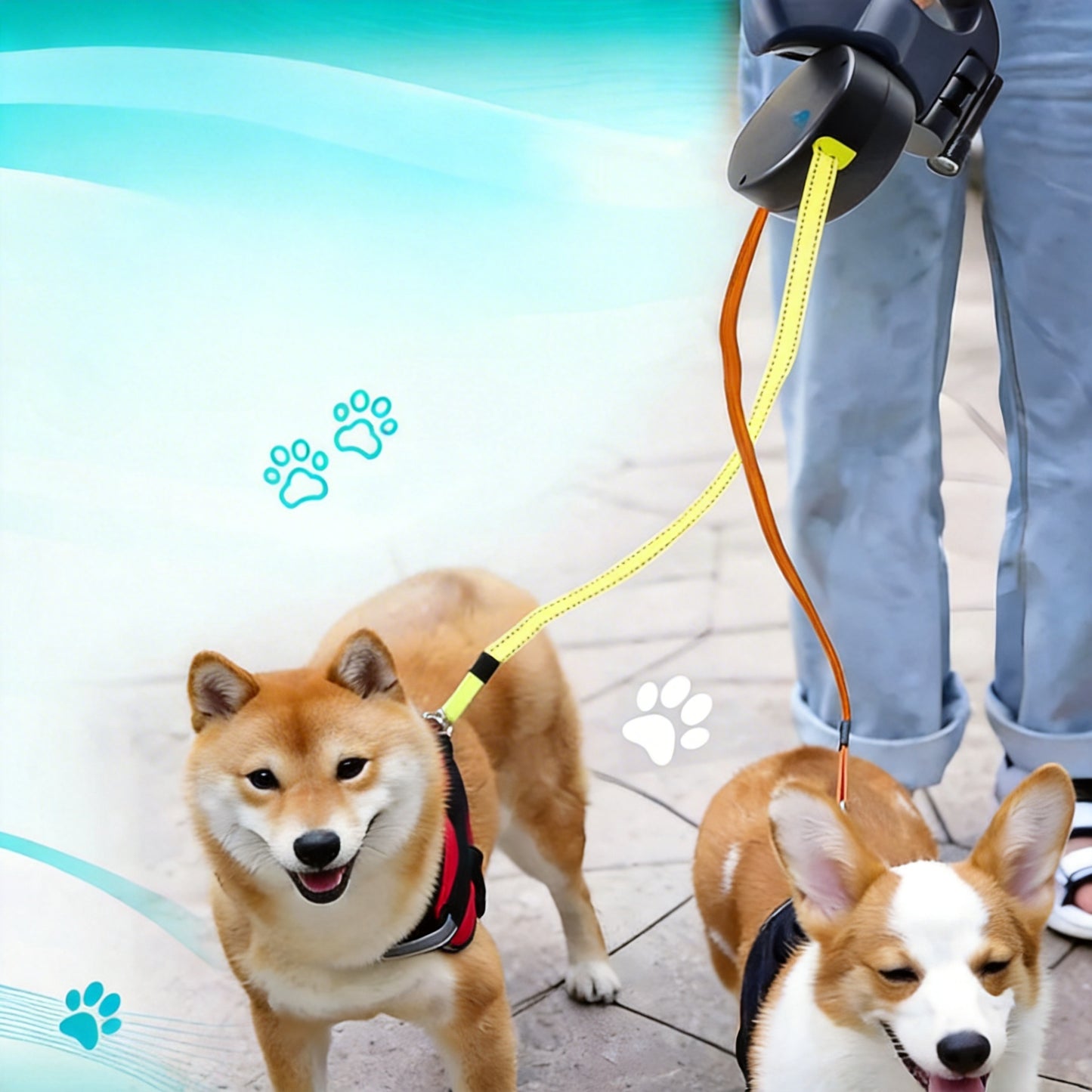 Double Dog Leash