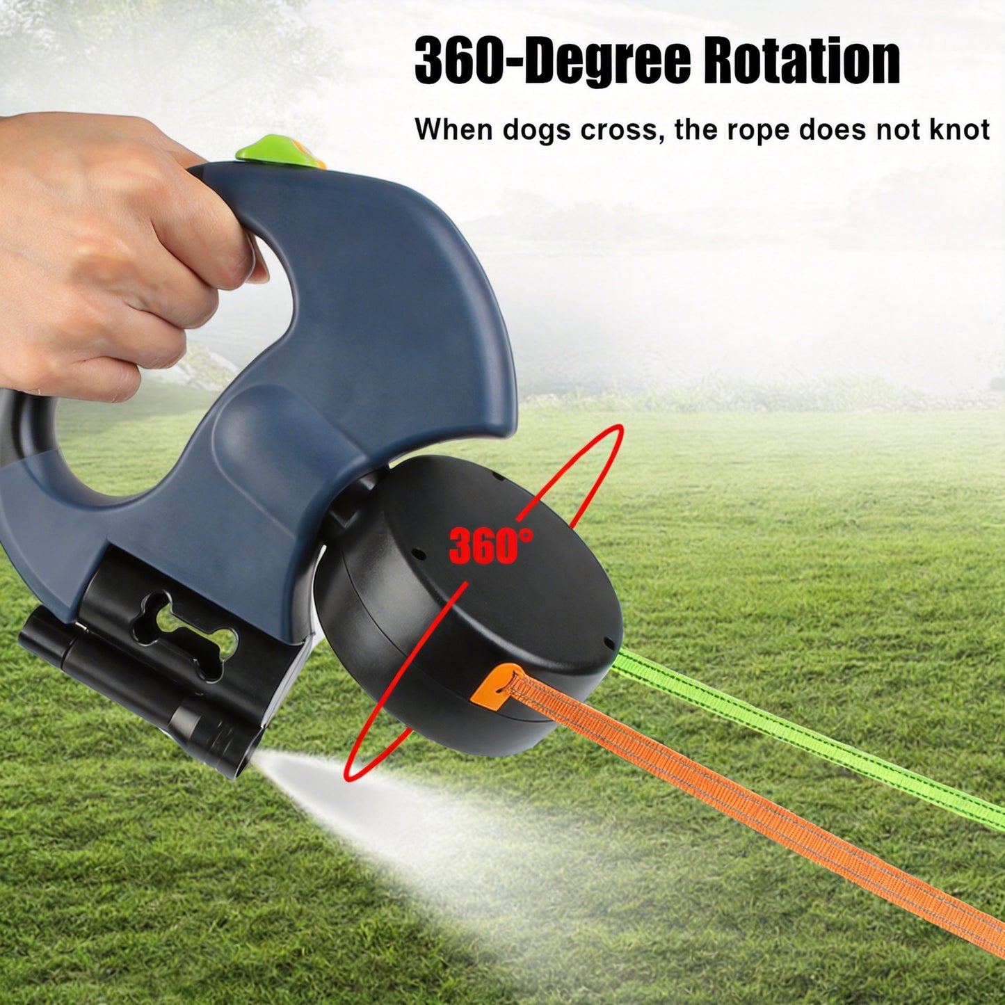 Double Dog Leash