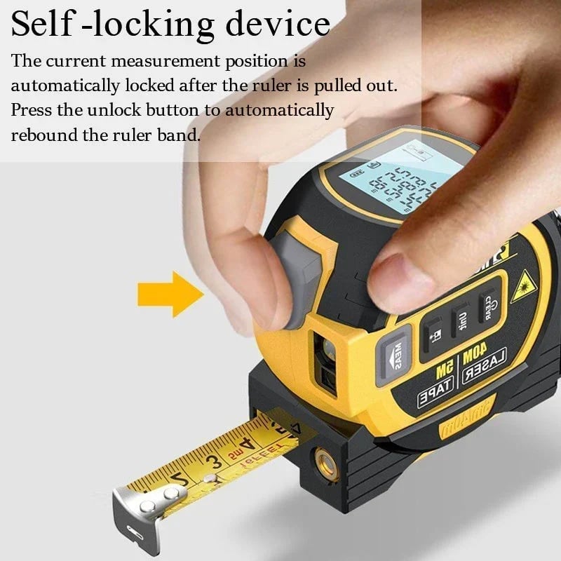 Made in Germany🎉Measuring Sight 3-In-1 Infrared Laser Tape Measuring