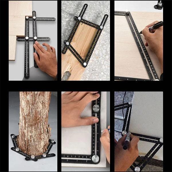 Universal Six-Sided Angle Measuring Locator