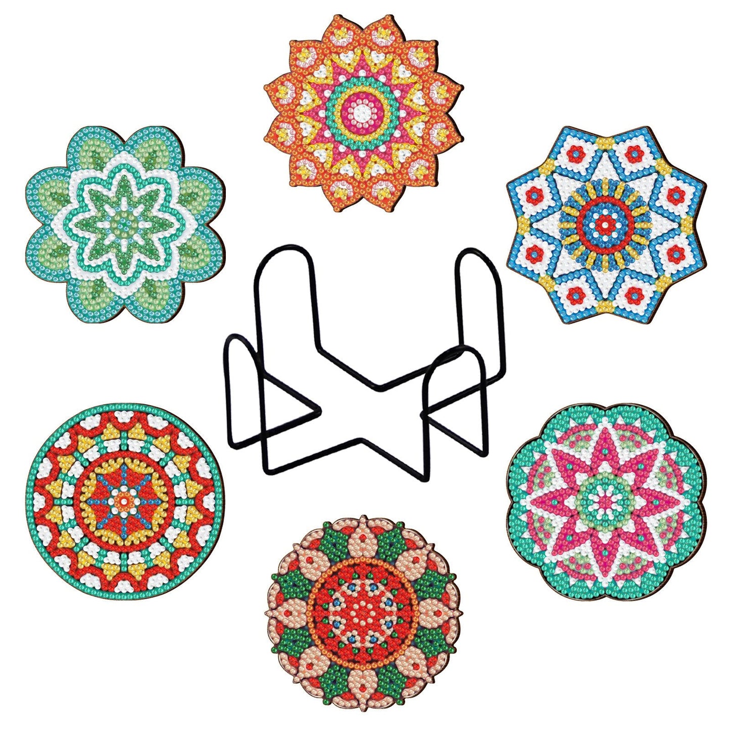 💖Stackable DIY Honeycomb Shape Cup Mat