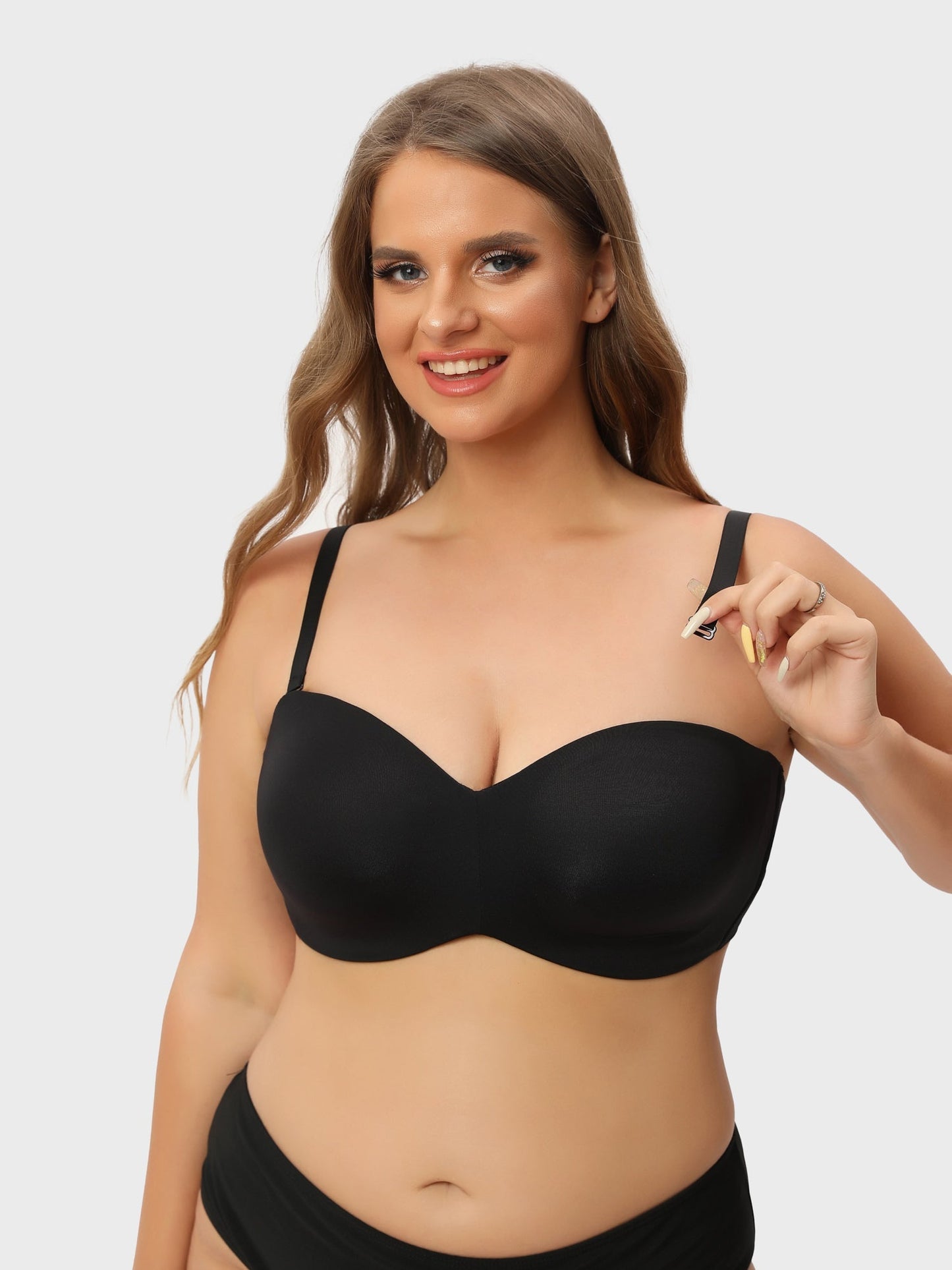 HOT SALE Plus Size Non-Slip Convertible Bandeau Bra