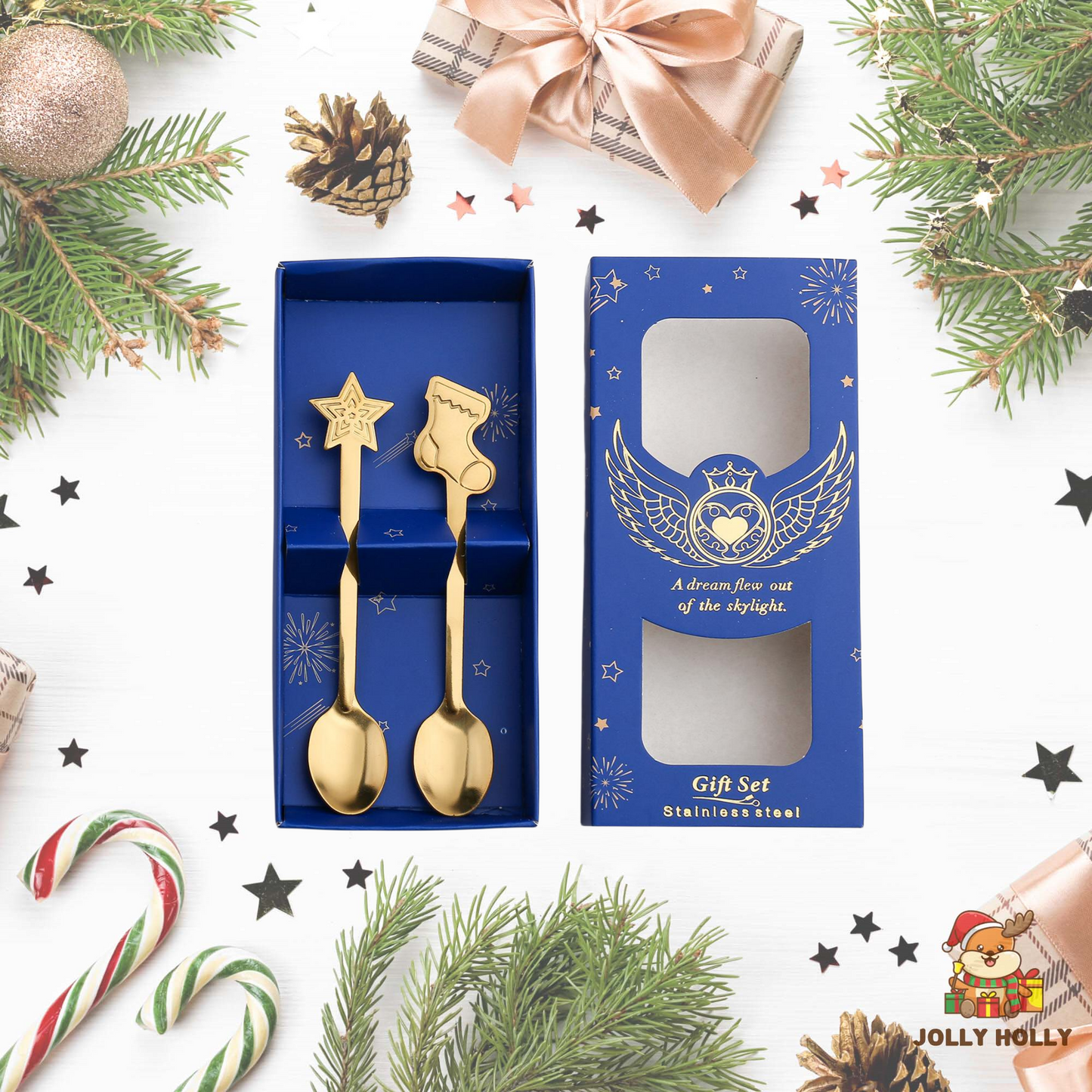 🎄Christmas Promotion 🔥 Christmas Cutlery Set🍴🥄