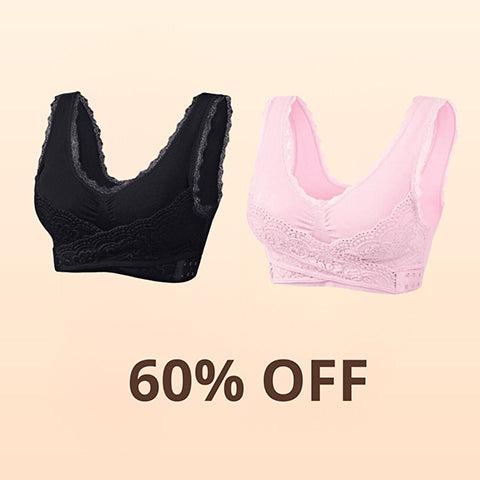 🔥THE LAST DAY SALE OFF🔥Comfortable tight lace bra