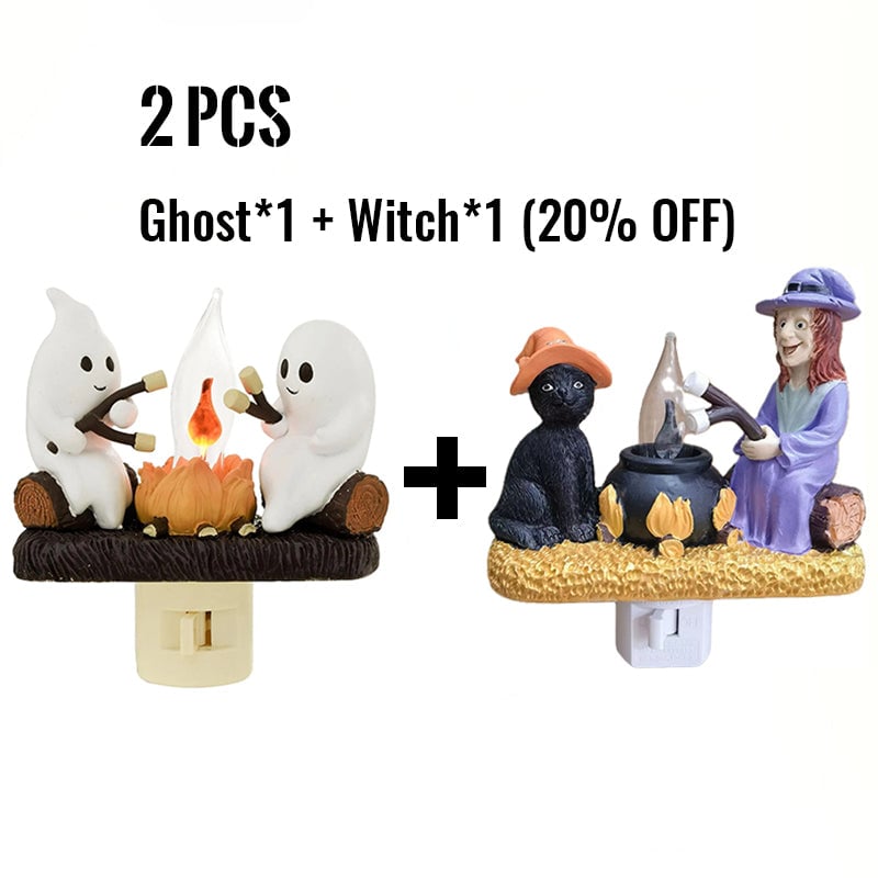 🎃Ghost Campfire NightLight