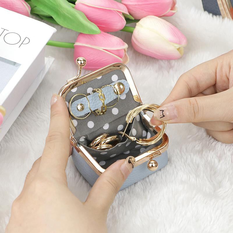 ✨Genuine Leather Mini Jewelry Box