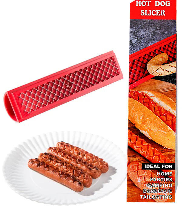 Hot Dog Criss-Cross Slots Slicer