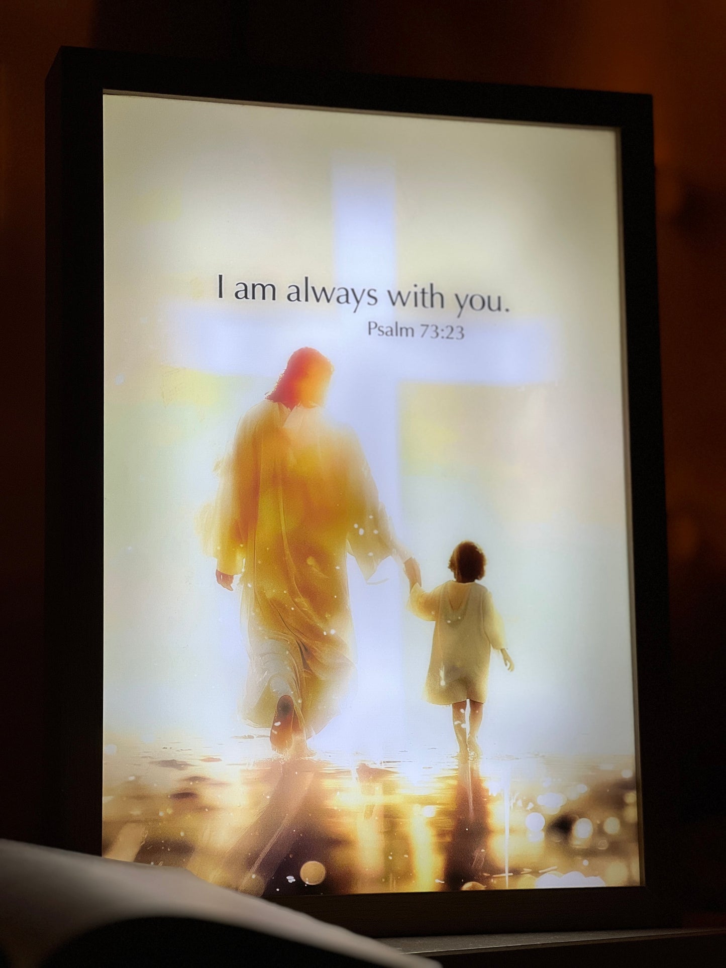 The Jesus Lamp( LED Painting Inspiring Jesus Painting Decorative Lights)