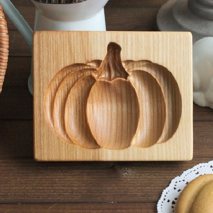 (🎁Early Christmas Limited Sale🎁) Wood Grain Cookie Mould - Cookie Embossing Mould