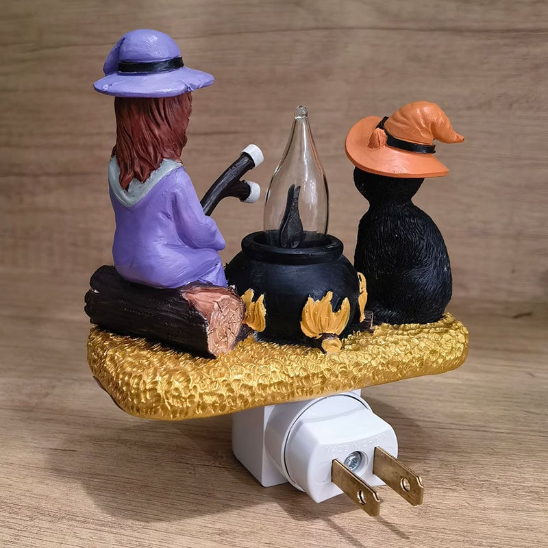 🎃Ghost Campfire NightLight