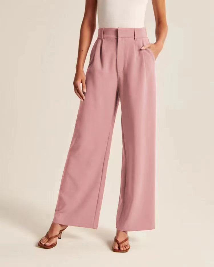 🔥Icy Lightweight Tailored Wide Leg Pants🎉BUY 2 GET EXTRA 10% OFF & FREE SHIPPING NOW!!!