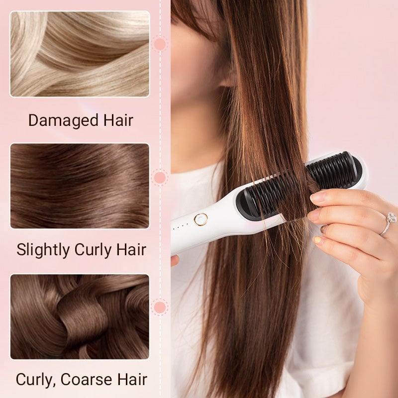 Negative Ion Hair Straightener Styling Comb💇‍♀