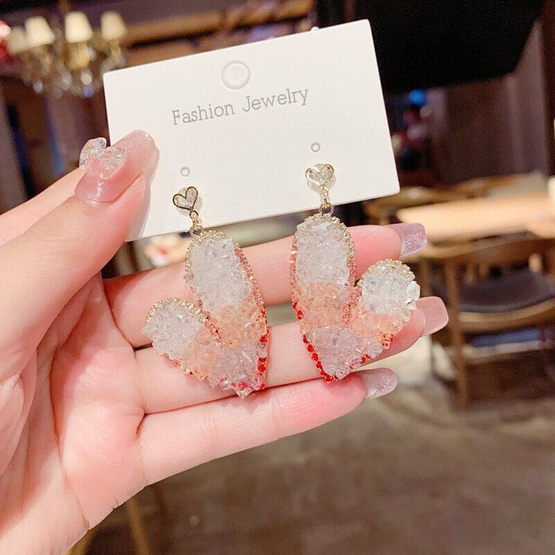 Sweet Love Crystal Earrings (💗Valentine's Day Limited Edition)