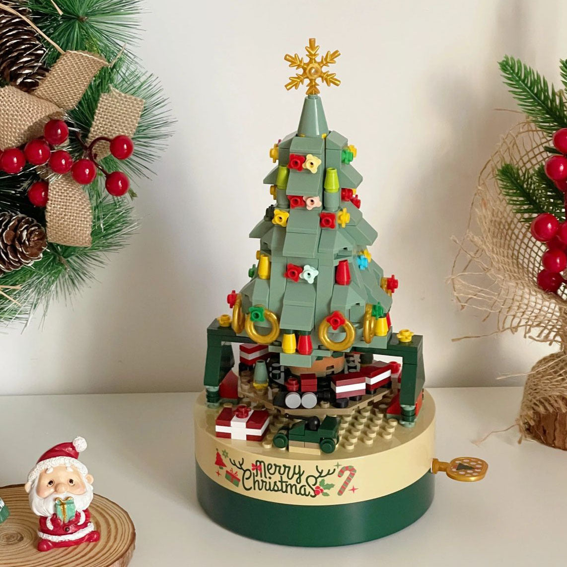 🎄Early Christmas Sales 49% OFF—— Christmas tree brick music box🎵