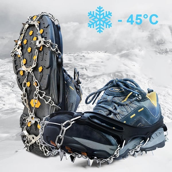 🔥Outdoor recommendations🔥 Upgraded Snow Boots Anti-slip Claws