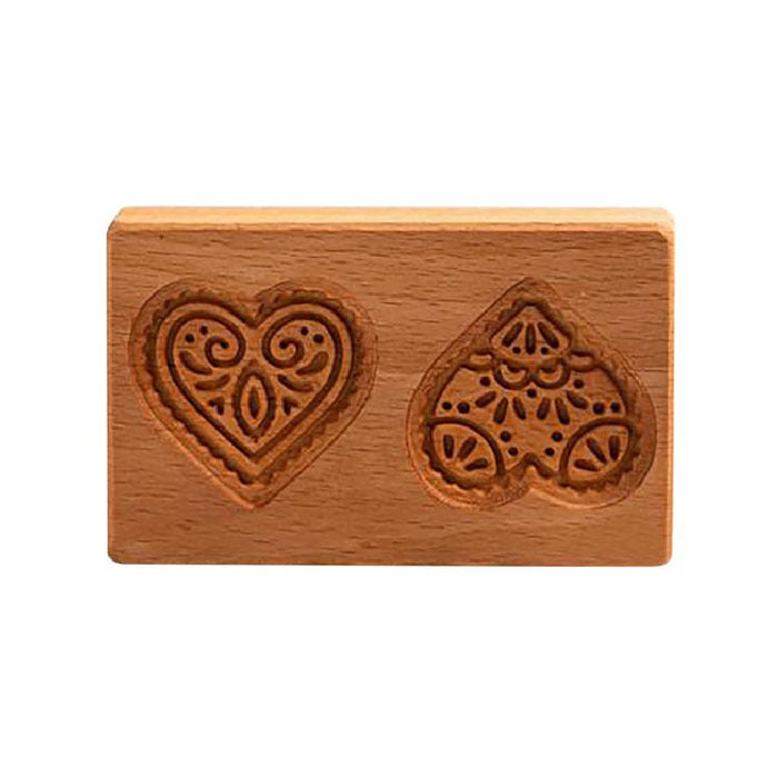 (🎁Early Christmas Limited Sale🎁) Wood Grain Cookie Mould - Cookie Embossing Mould