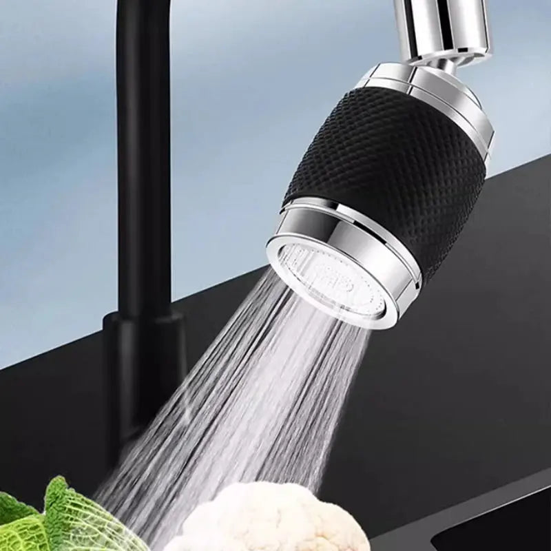 360° Rotatable Water Splash-Proof Faucet Attachment – Master Your Water Flow, Keep Your Kitchen Spotless