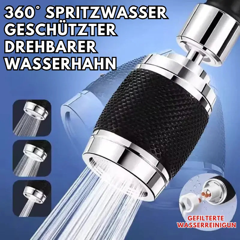 360° Rotatable Water Splash-Proof Faucet Attachment – Master Your Water Flow, Keep Your Kitchen Spotless