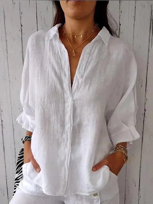 Women's Cotton Casual Shirt