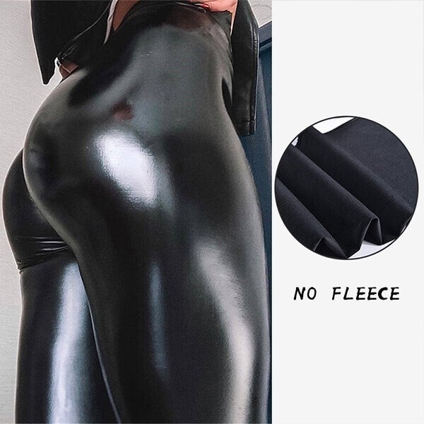 🎁New Year 2024 Sale -49%OFF🎁 S-shaped PU Leather Leggings