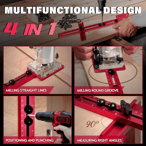 4 in 1 Router Milling Groove Bracket Advantages – Blauzone
