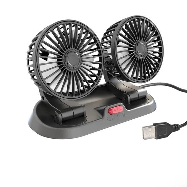 🔥Today Special offer 🔥Newly Double Cooling Car Fan