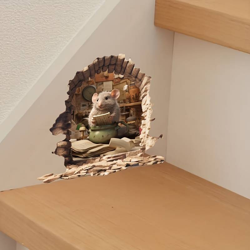 ON SALE🔥3D Creative Cartoon Wall Sticker - Removable Waterproof Sticker For Bedroom Living Room Decor, Home Decor, Room Decor