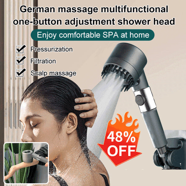 German multifunctional massage shower