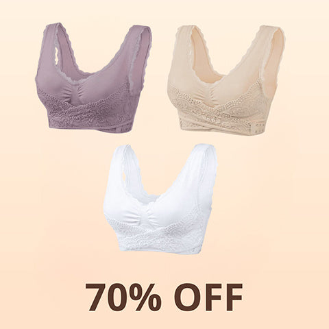 🔥THE LAST DAY SALE OFF🔥Comfortable tight lace bra