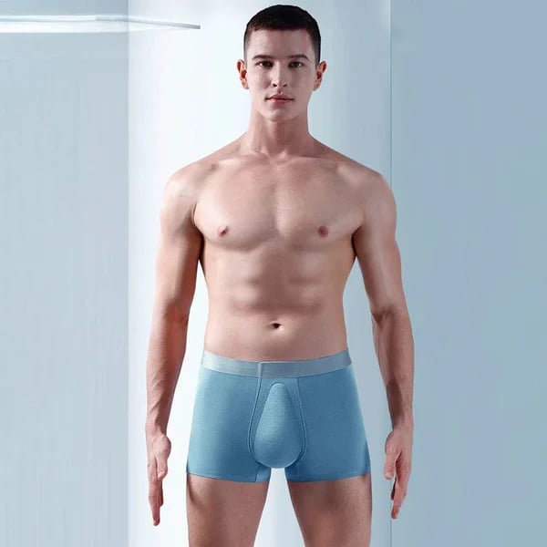 Men's Organic Latex Support Pouch Trunks