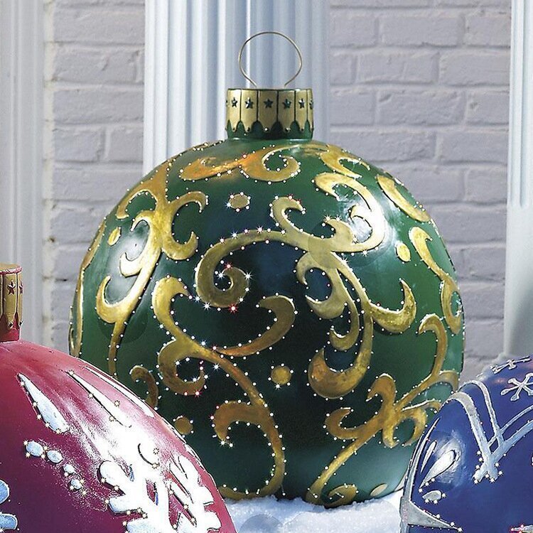 🎉Outdoor Christmas PVC inflatable Decorated Ball