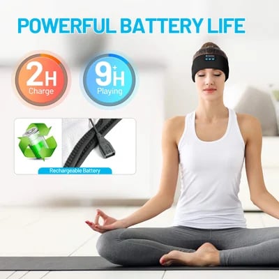 Bluetooth Earphones Sports Sleeping Headband