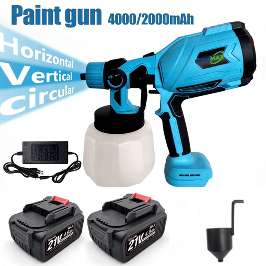 High pressure cordless paint spray machine