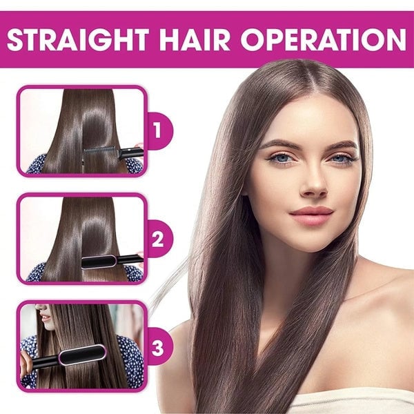 Negative Ion Hair Straightener Styling Comb💇‍♀