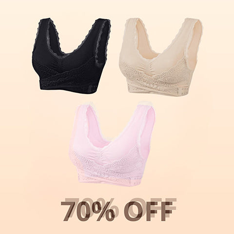 🔥THE LAST DAY SALE OFF🔥Comfortable tight lace bra