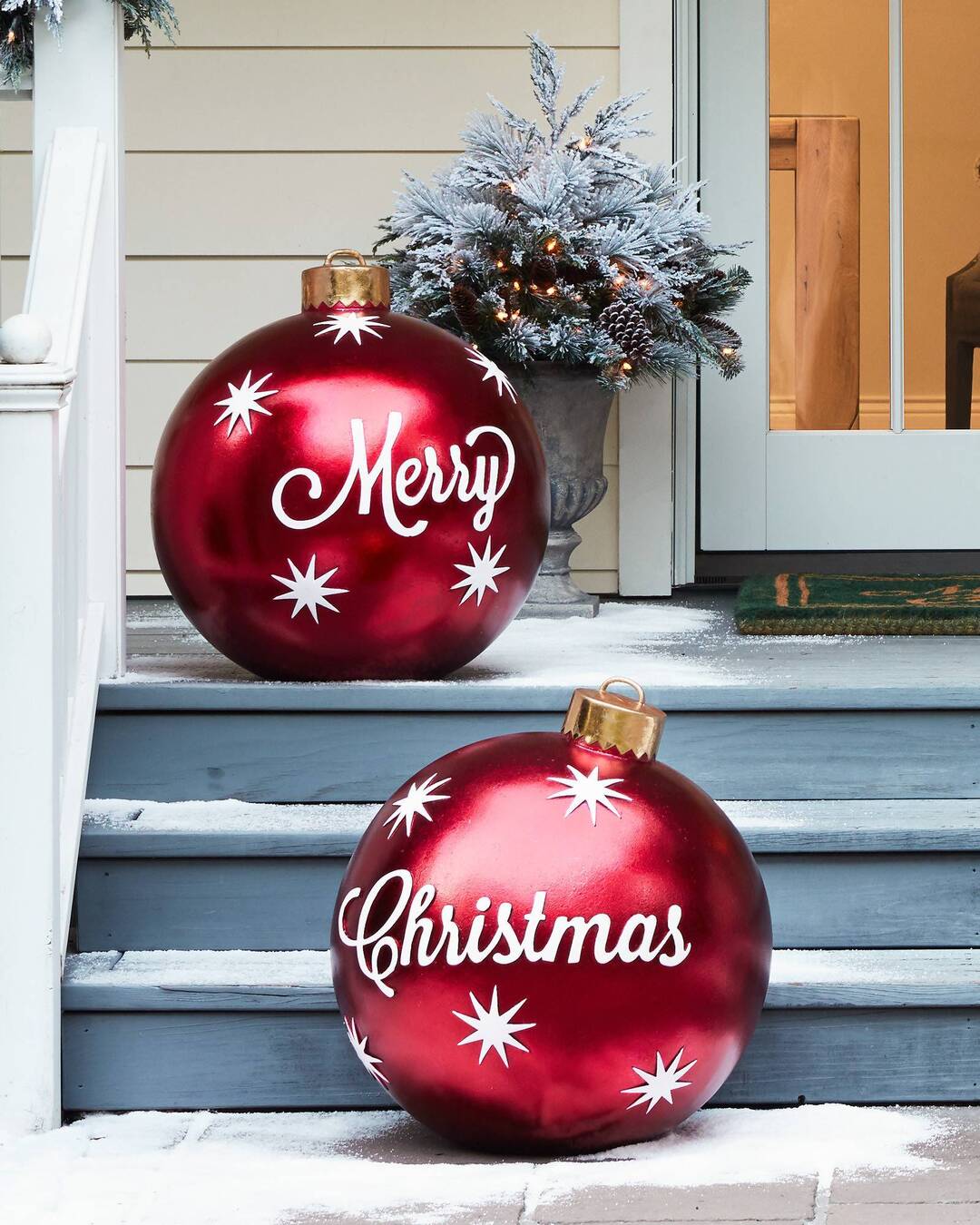 🎉Outdoor Christmas PVC inflatable Decorated Ball