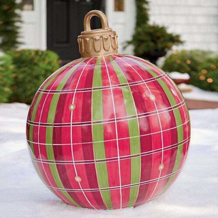 🎉Outdoor Christmas PVC inflatable Decorated Ball