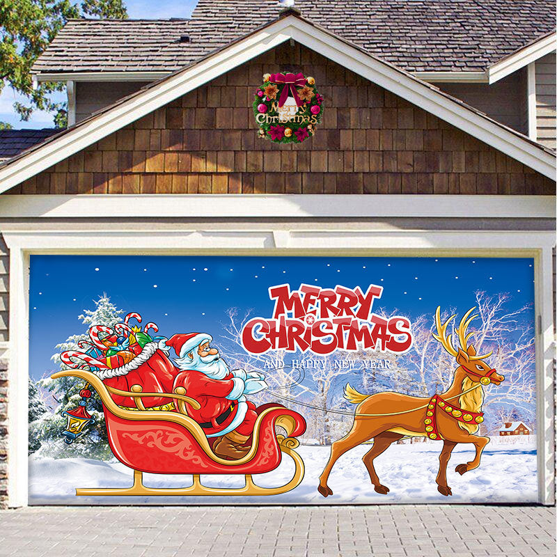 🎁Christmas car door decoration