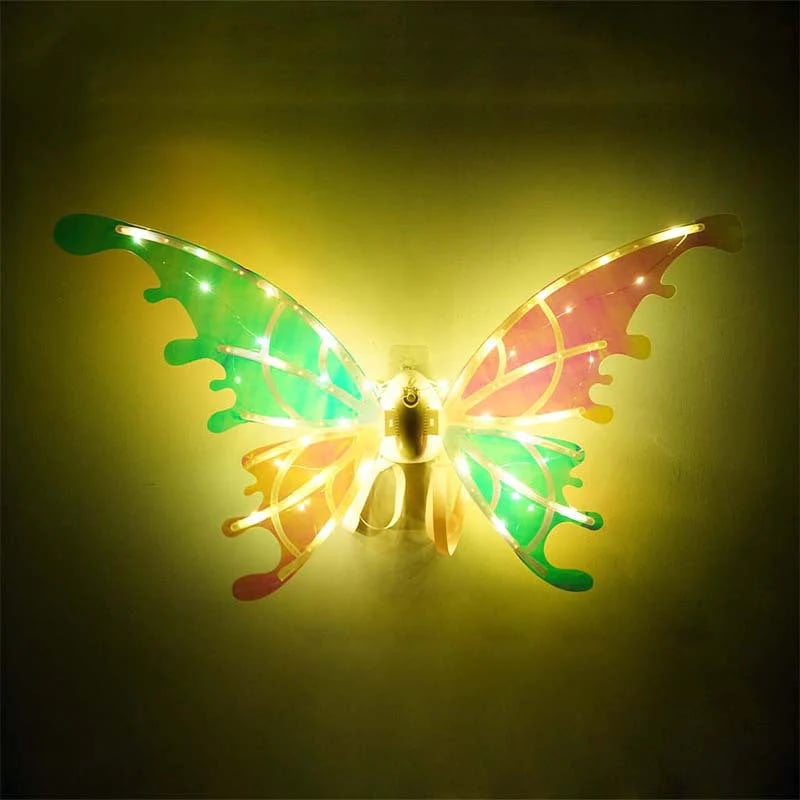 🦋🧚‍♀Electric Butterfly Elf Wings with Glowing Lights