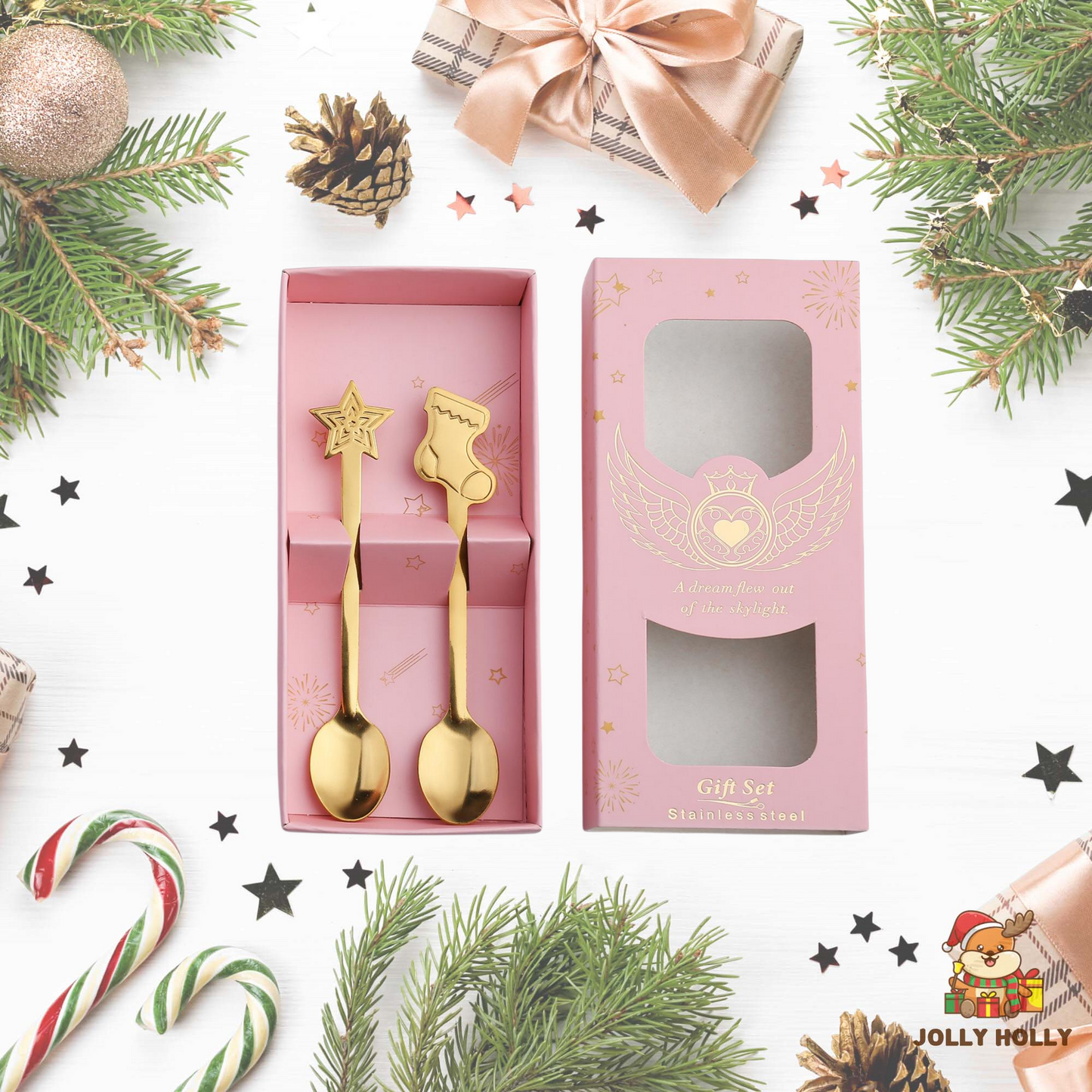 🎄Christmas Promotion 🔥 Christmas Cutlery Set🍴🥄