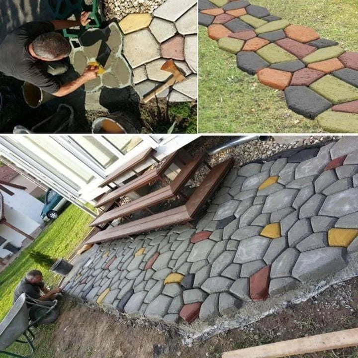 🎁Spring Sale🎁 DIY Patio Paving Mold - Buy 3 free shipping