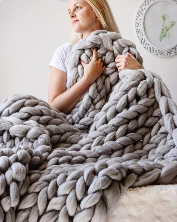 Chunky Knit Blanket