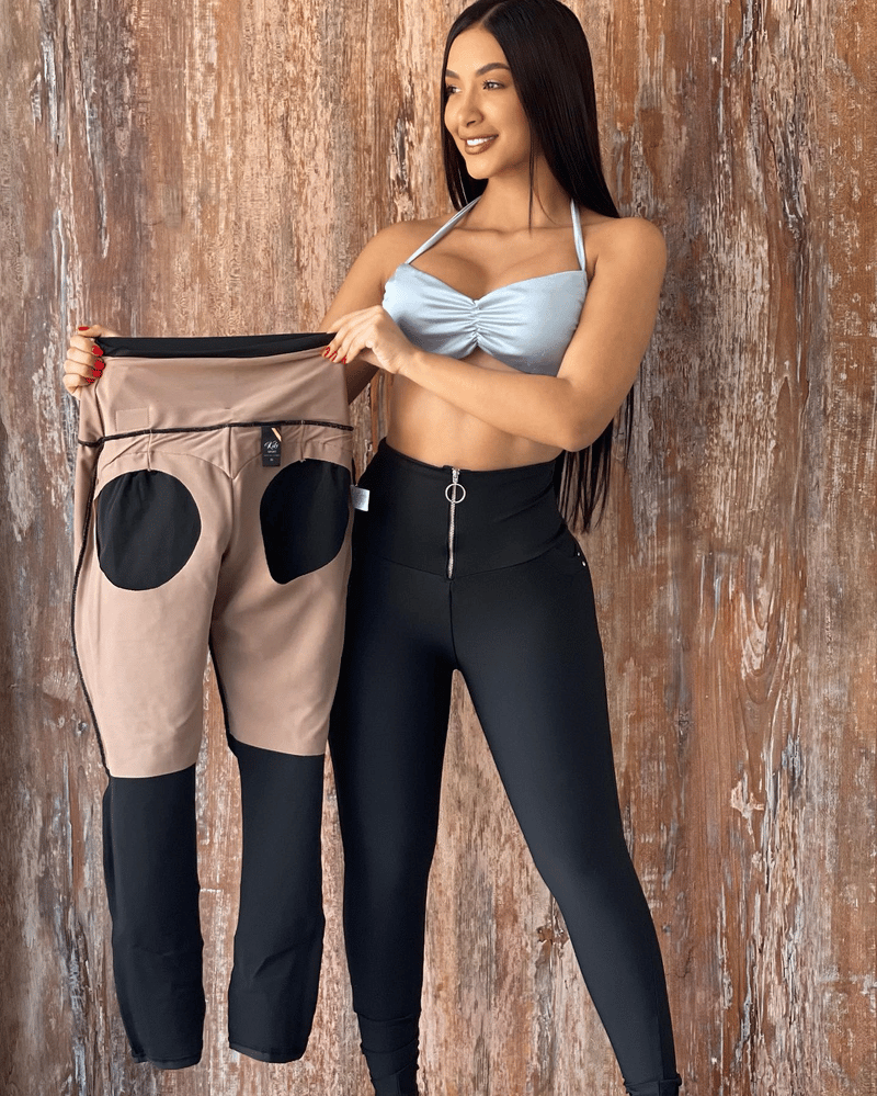 Tummy and hip lift pants