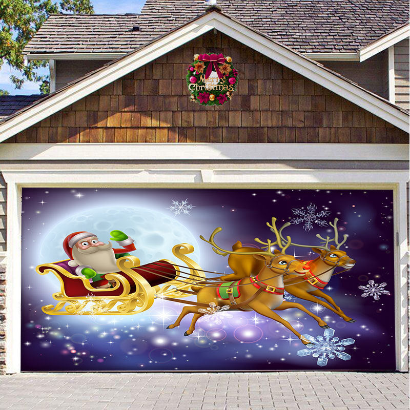 🎁Christmas car door decoration