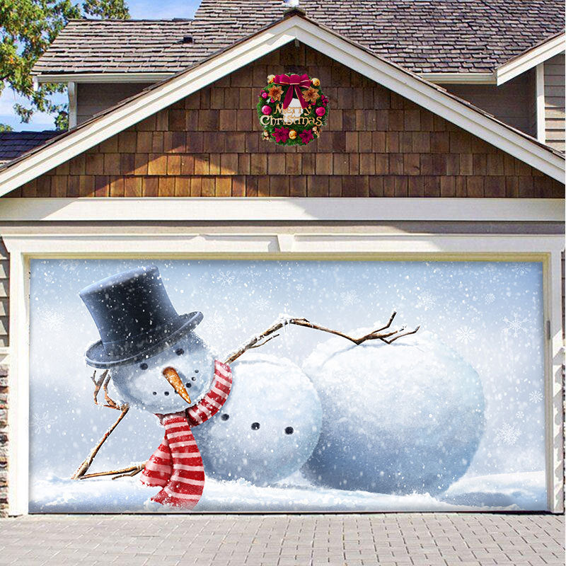 Christmas Carsge Door Banner Ornament